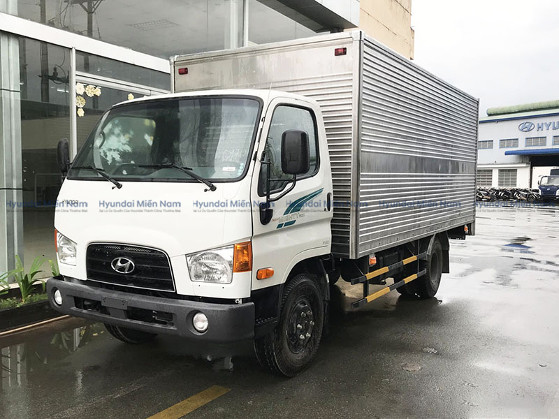Xe Tải Hyundai New Mighty 110sp Thùng Kín Inox 7 Tấn Thùng Dài 4m9 (4)