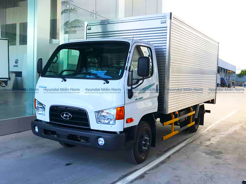 Xe Tải Hyundai New Mighty 75s Thùng Kín Inox 3.5 Tấn Thùng Dài 4m5 (5)