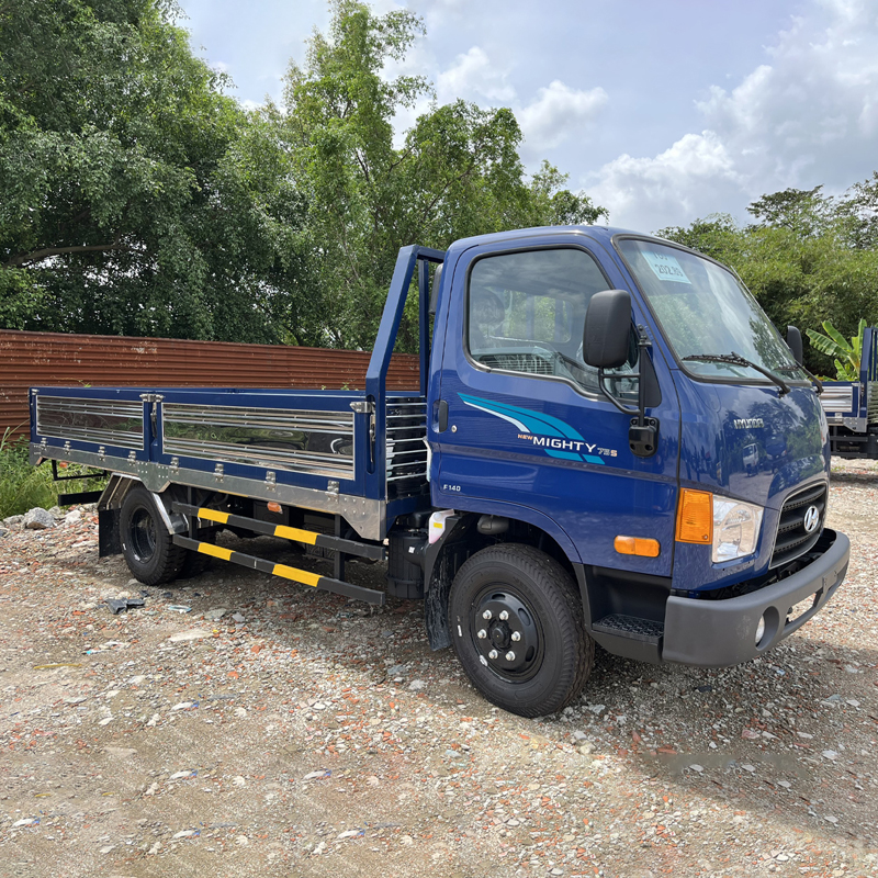 Xe Tải Hyundai New Mighty 75s Thùng Lửng 3.5 Tấn Thùng Dài 4m5