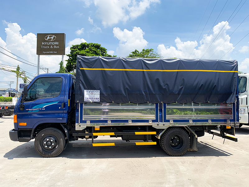 Xe Tải Hyundai New Mighty 75s Thùng Mui Bạt 3.5 Tấn Thùng Dài 4m5 (8)